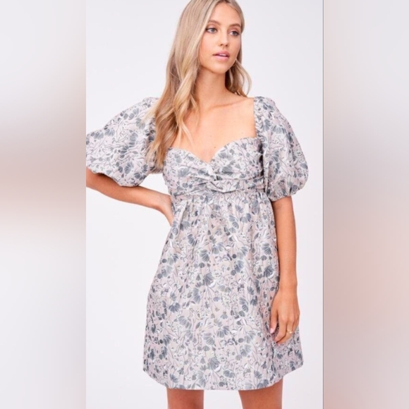 En Saison Poplin Babydoll Dress - Picture 10 of 10